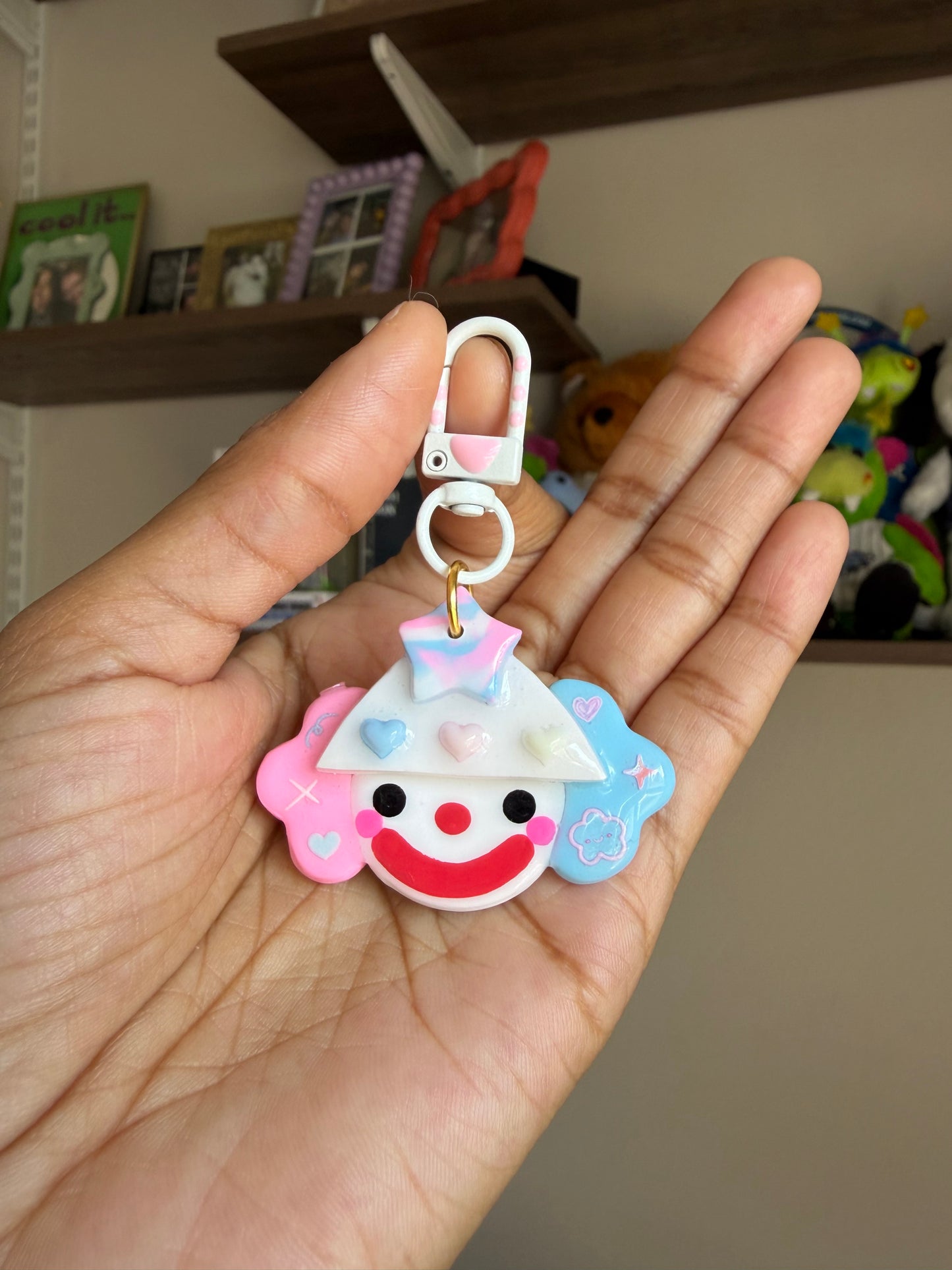Marsha Clown Bag Charm