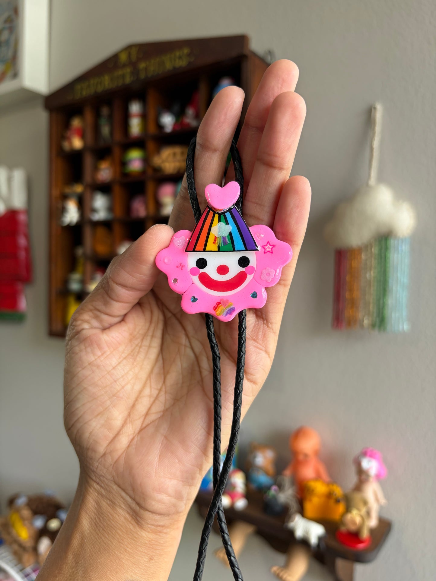 Rainbow Clown Bolo