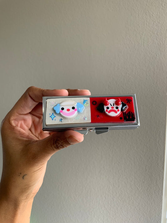 Angel & Devil Pill Case