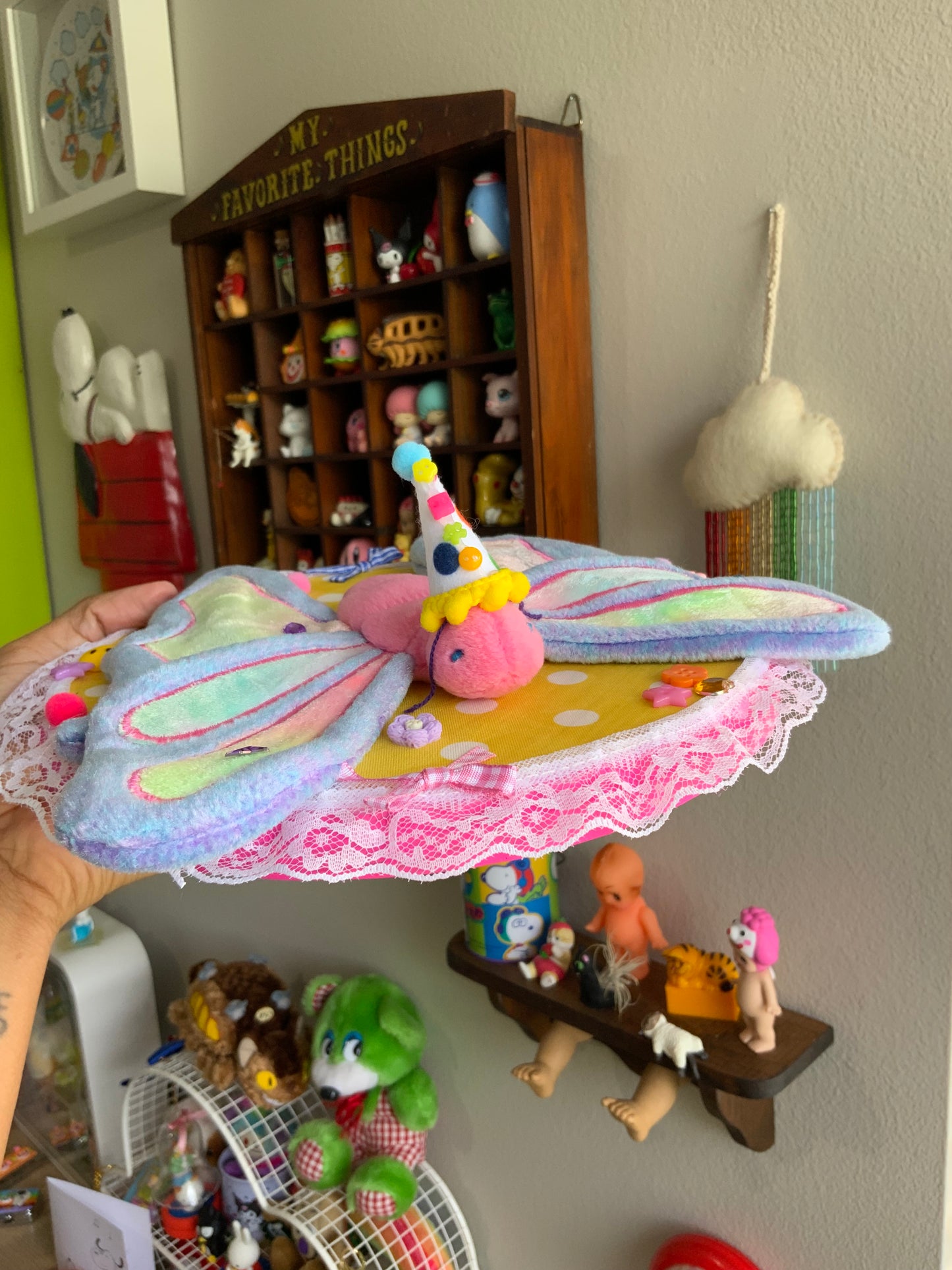 Big Party Butterfly Plushie Taxidermy
