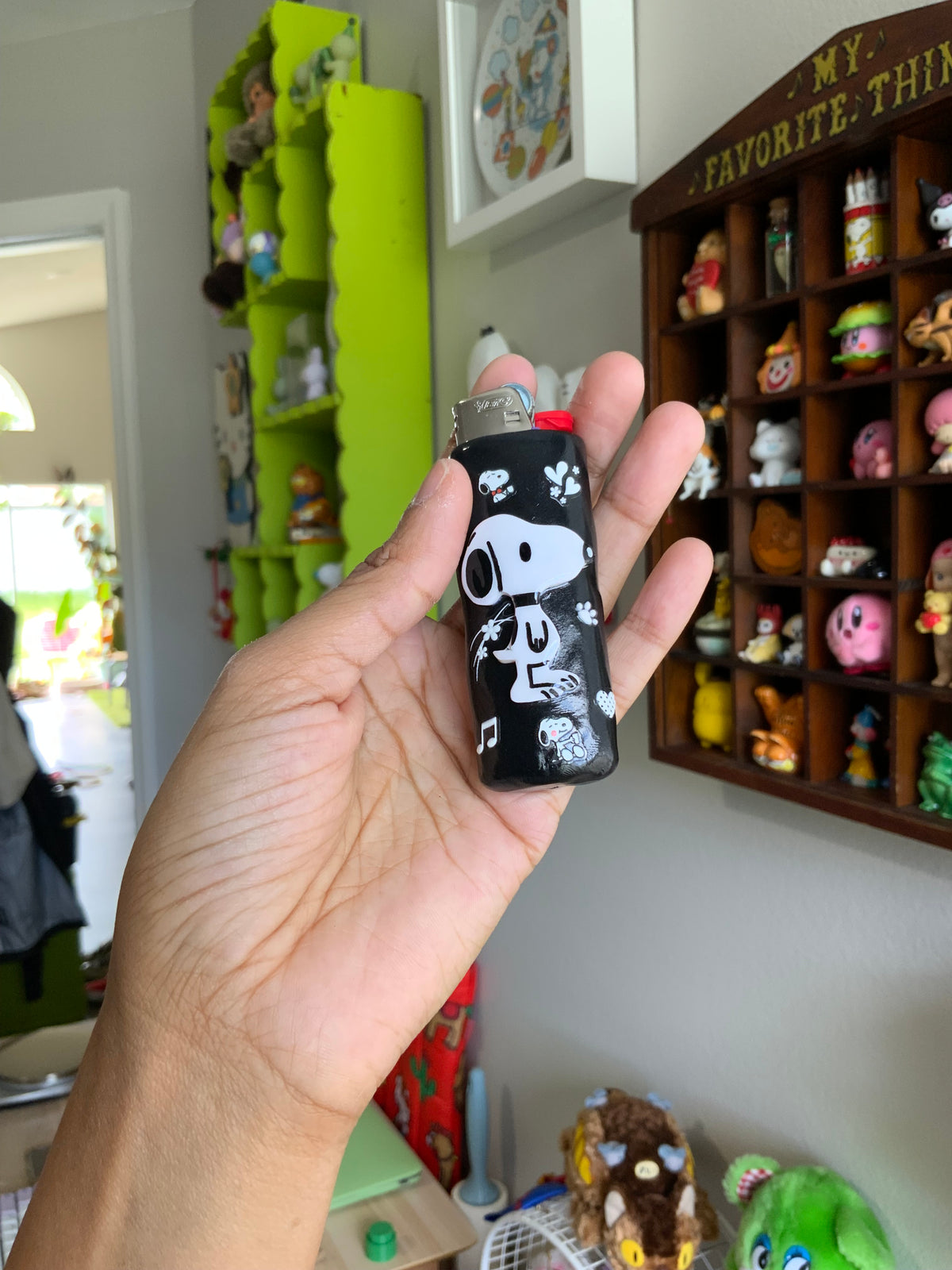 Snoopy Lighter Case w/ Lighter