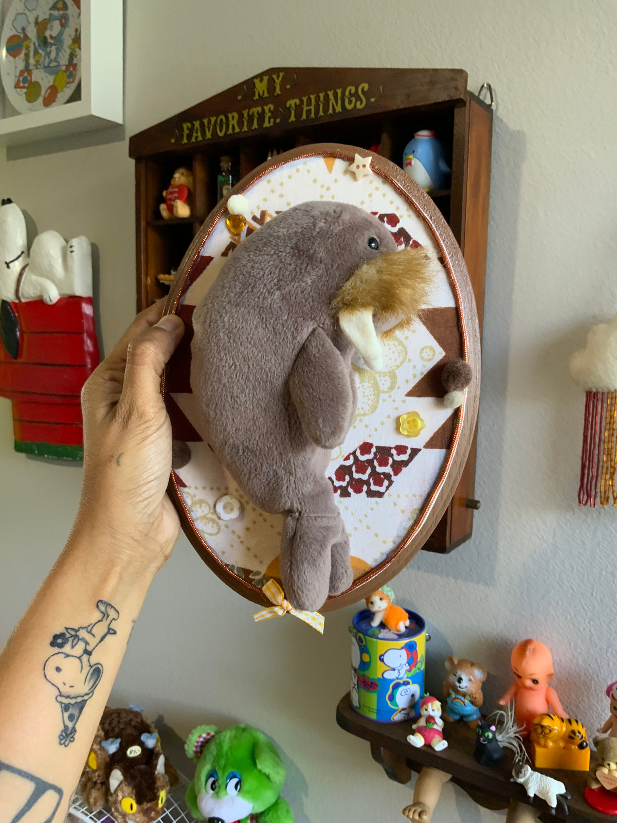 Walrus Plushie Taxidermy