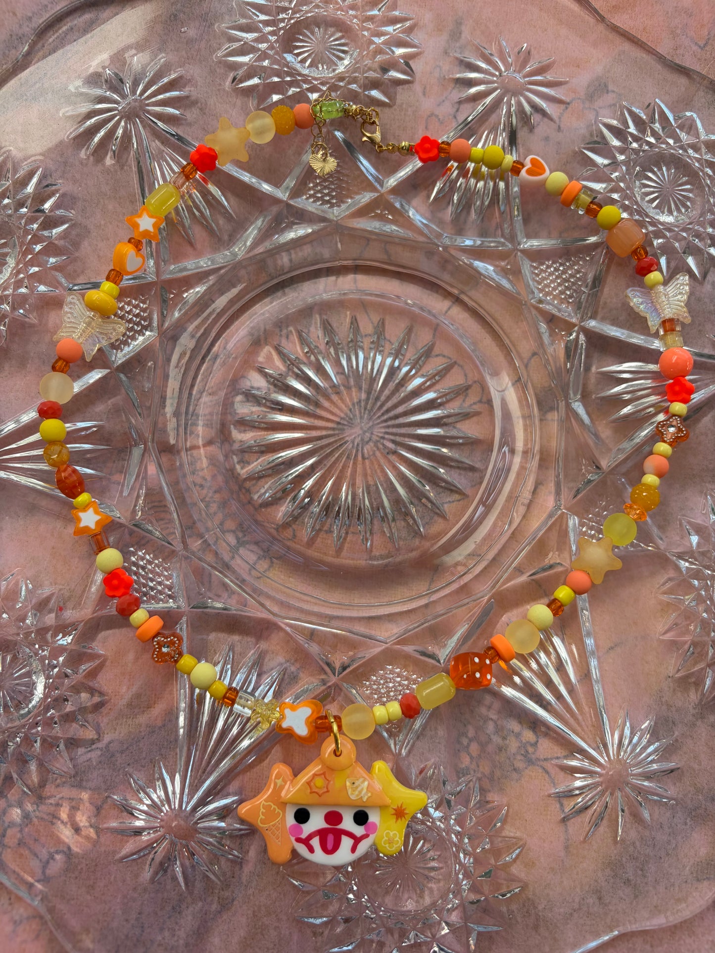 Sunny Beaded Necklace