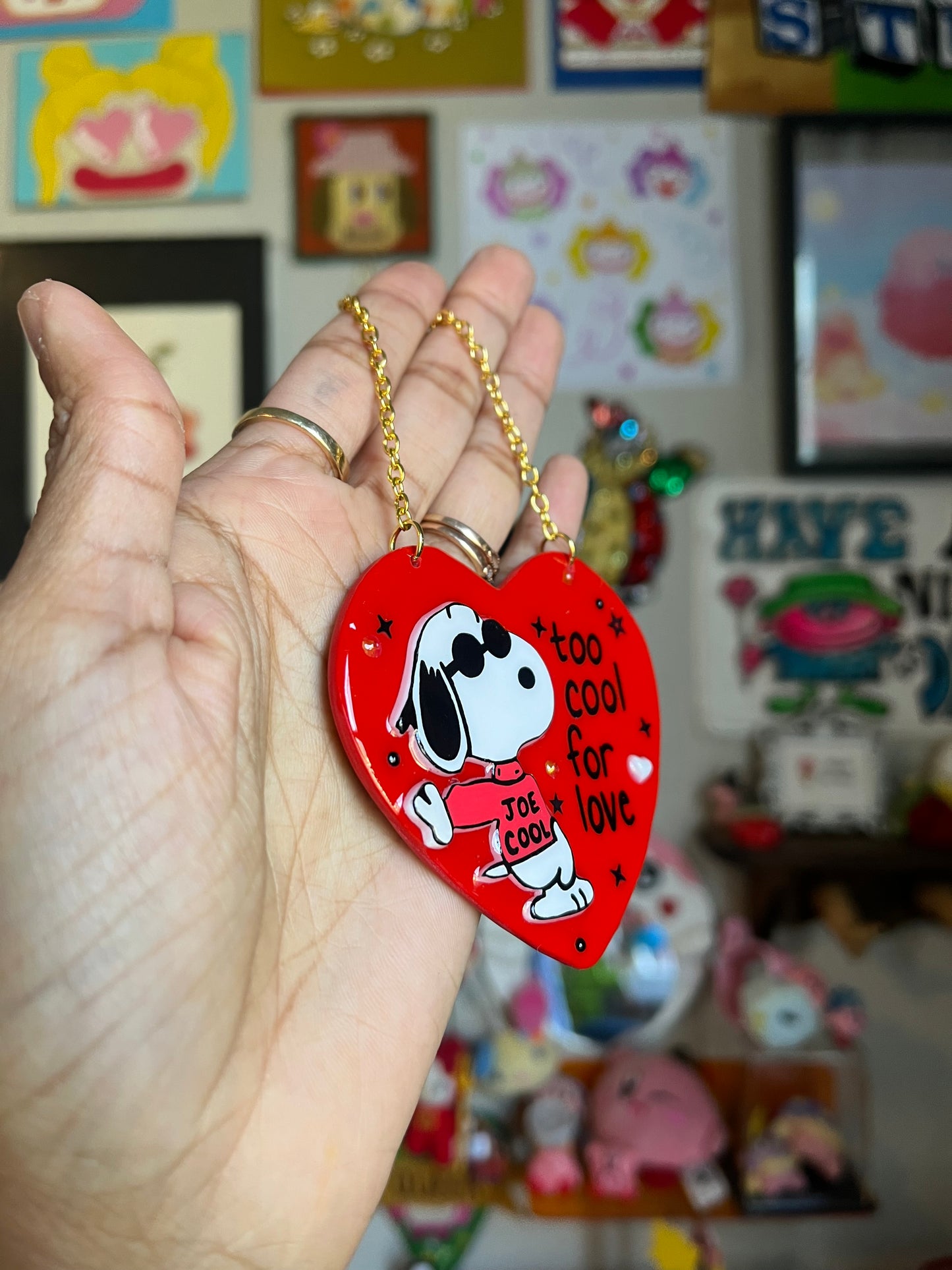 Too Cool for Love Wall Hanging