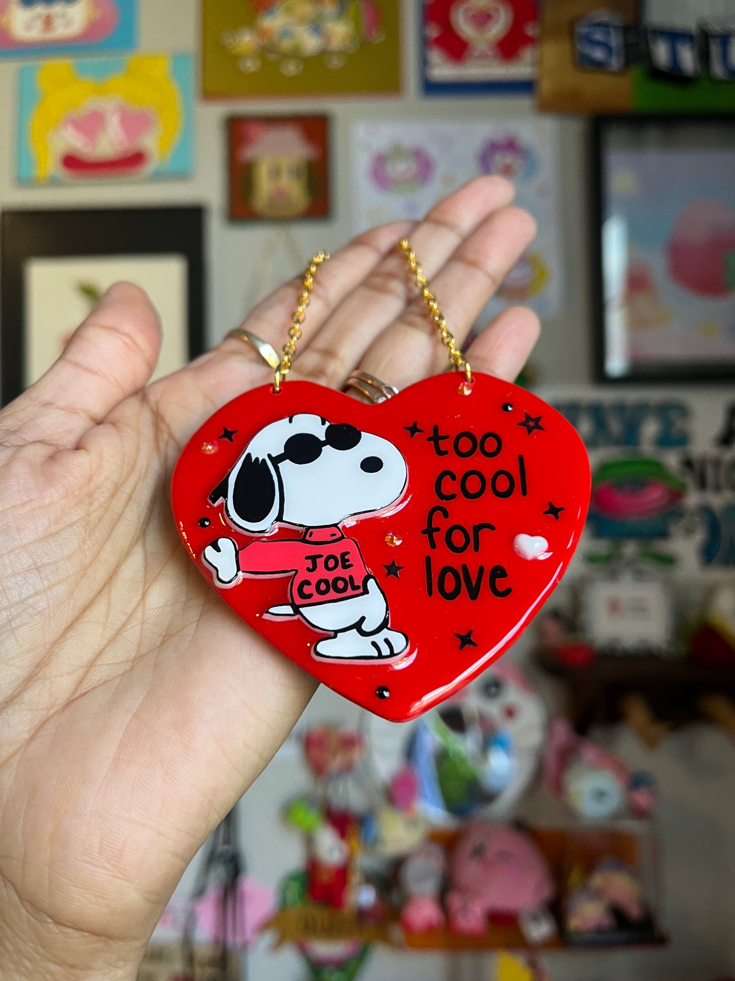 Too Cool for Love Wall Hanging