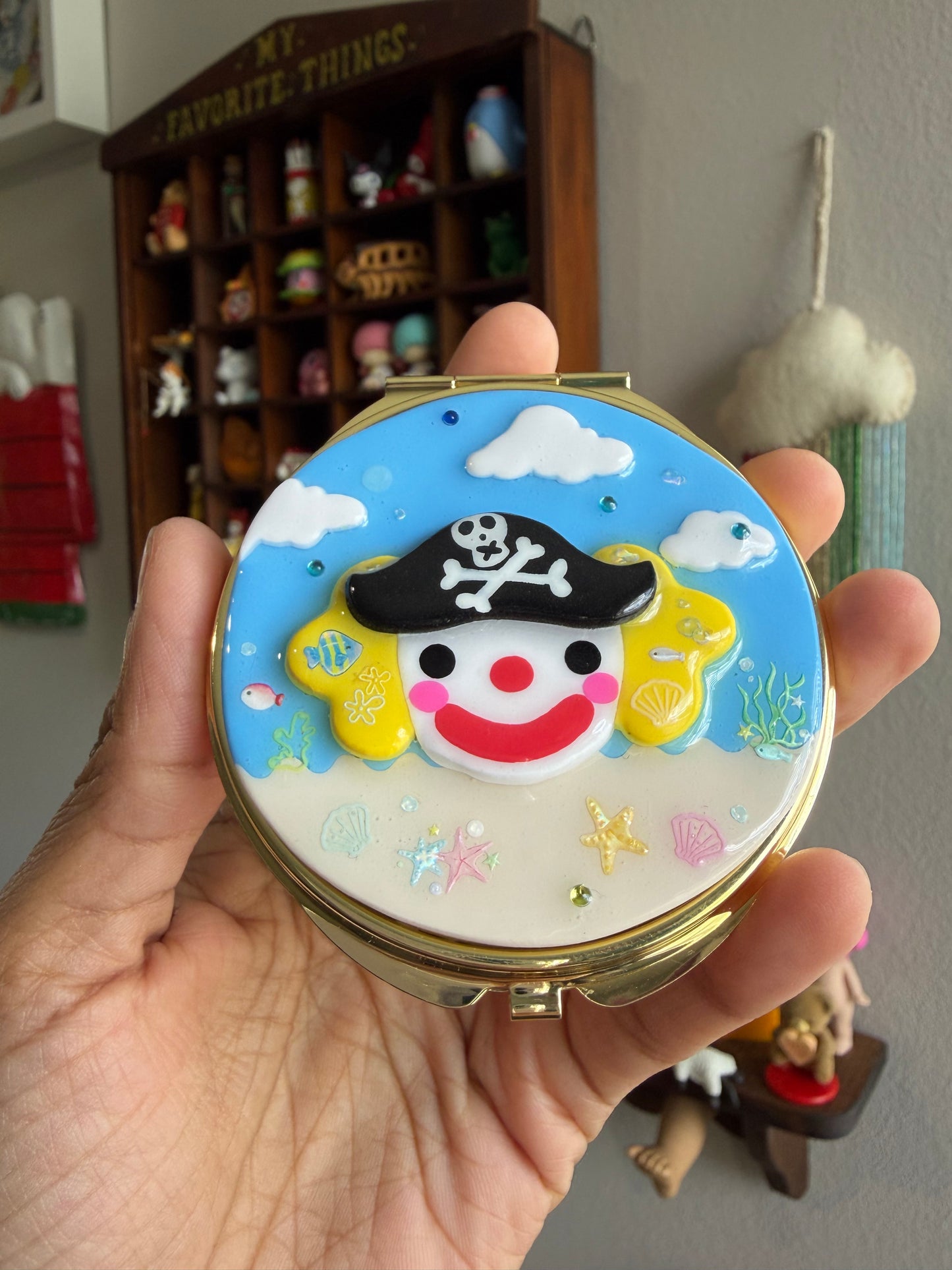Ahoy! Pocket Mirror