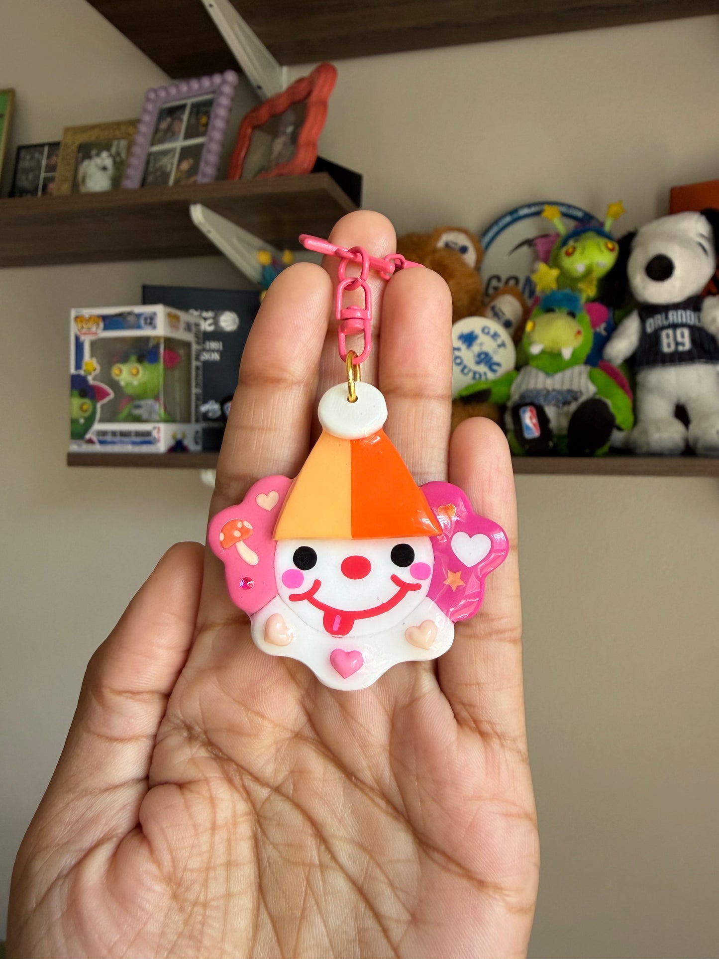 Lesbian Clown Bag Charm