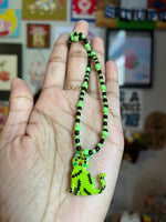 Frankencat Beaded Necklace