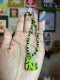 Frankencat Beaded Necklace