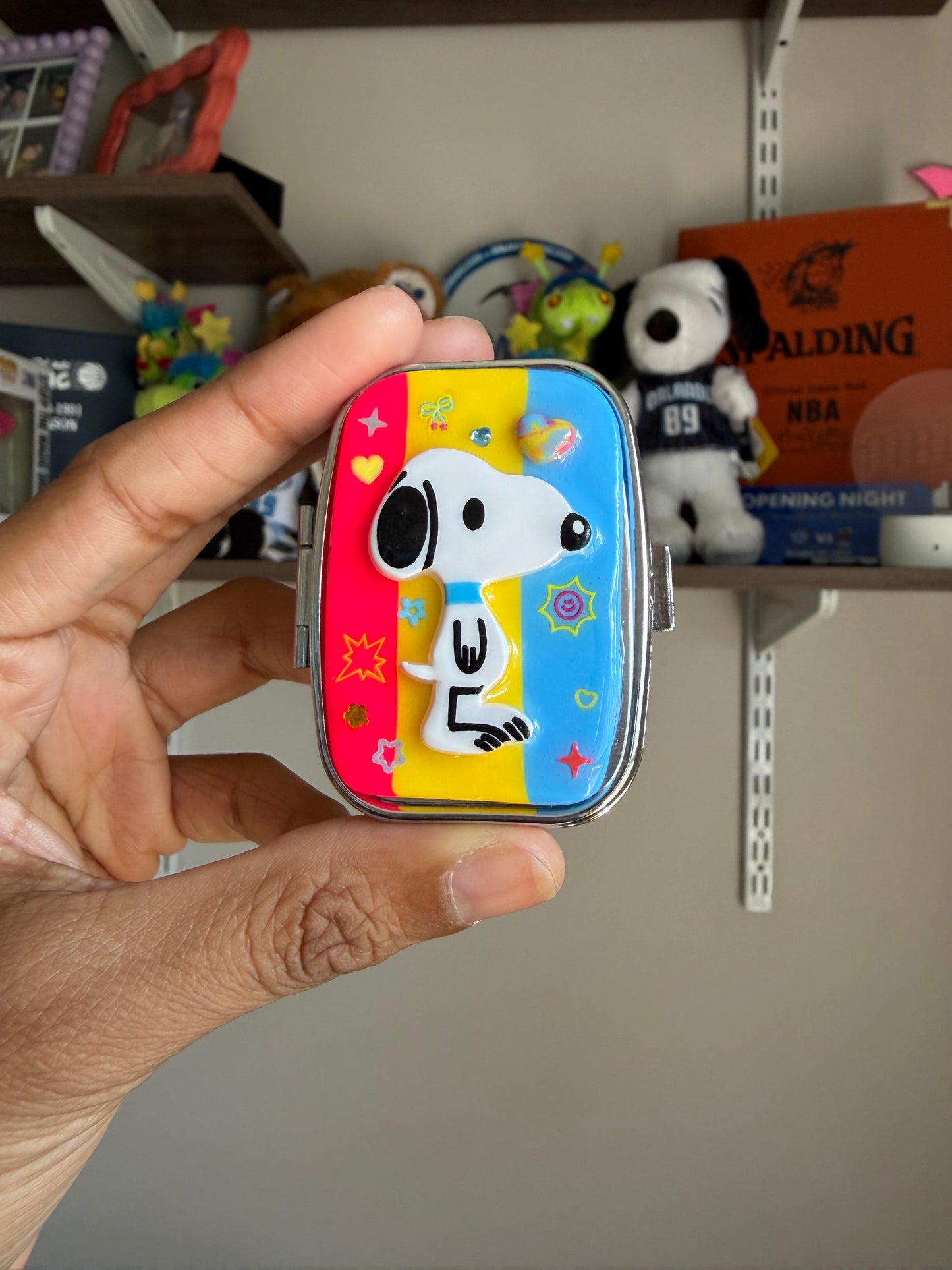 Pan Snoopy Pill Case