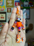 Ghost Cat Bag Charm