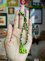 Frankencat Beaded Necklace
