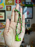 Frankencat Beaded Necklace