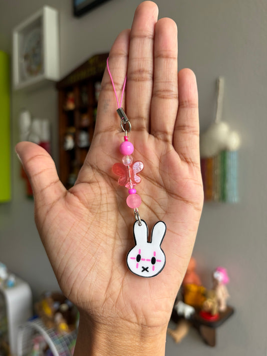 Clown Miffy Phone Charm