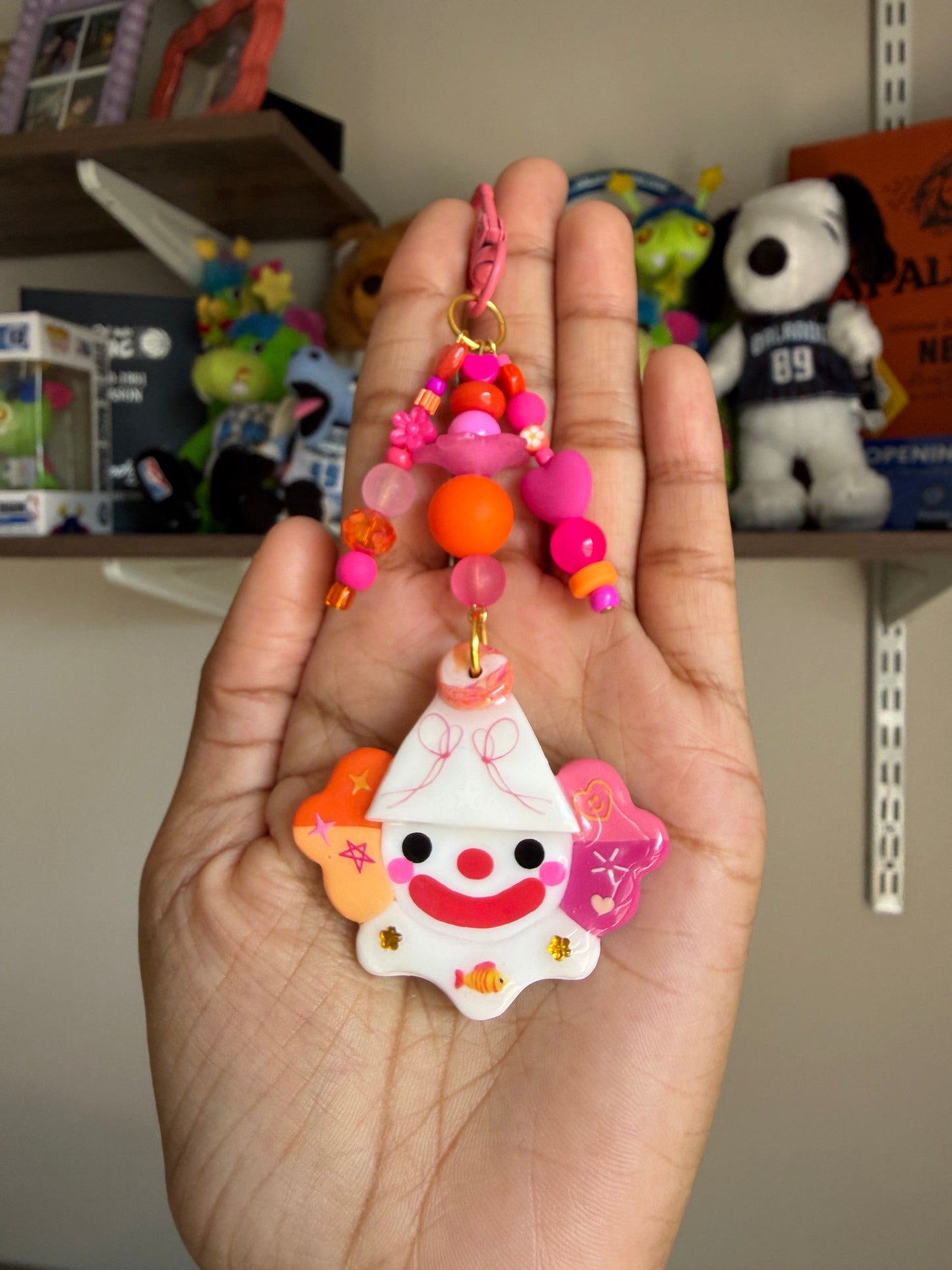 🩷🧡🩷Clown Bag Charm