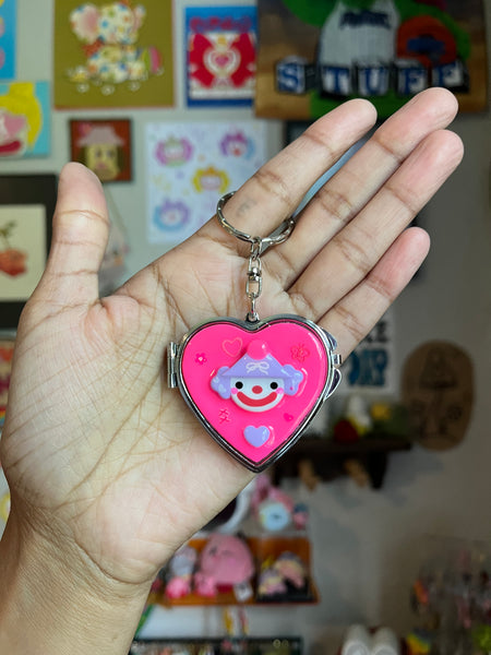 Pretty in Pink Pocket Mirror