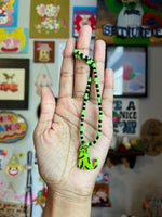 Frankencat Beaded Necklace
