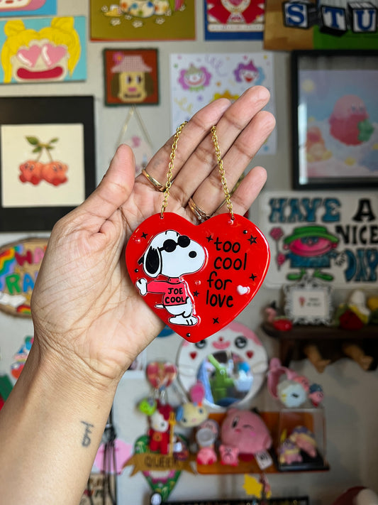Too Cool for Love Wall Hanging