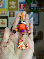 Ghost Cat Bag Charm