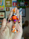 Ghost Cat Bag Charm