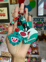 Sylvester Clown Bag Charm