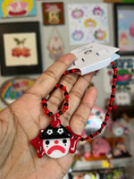 Not Okay Beaded Necklace