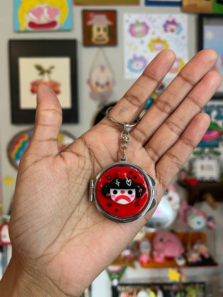 Rainy Day Mini Pocket Mirror