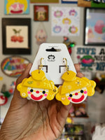 Lemon Lover Clown Earrings