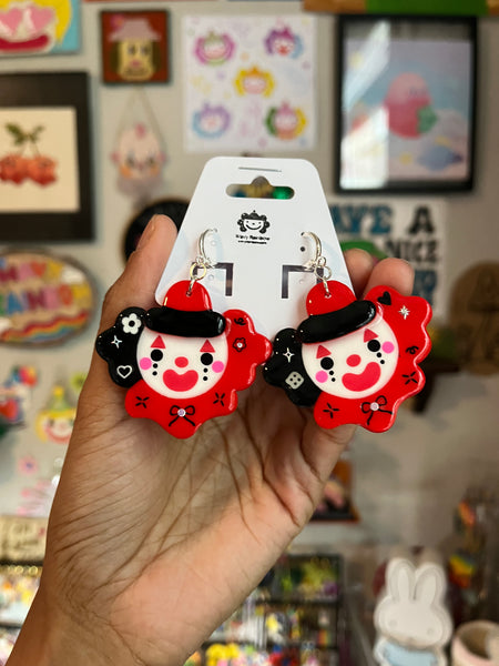 Charlie Clown Earrings