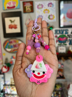 Berry Cute Clown Bag Charm