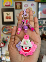 Berry Cute Clown Bag Charm