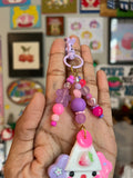 Berry Cute Clown Bag Charm