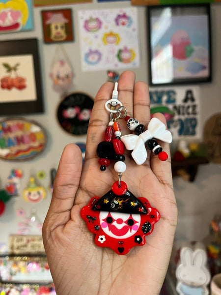 Heaven or Las Vegas Clown Bag Charm
