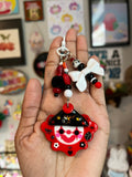 Heaven or Las Vegas Clown Bag Charm