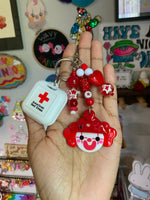 First Aid Clown Bag Charm