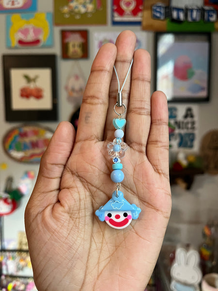 Blue Daydream Phone Charm