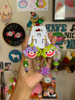 Leafy Greens Beaded Clowns