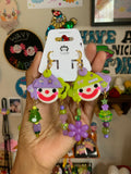 Leafy Greens Beaded Clowns
