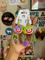 Leafy Greens Beaded Clowns
