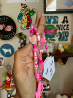 Pink Princess Beaded Necklace
