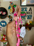 Pink Princess Beaded Necklace