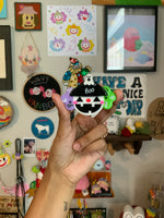 BOO Pumpkin Clown Magnet
