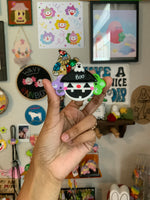 BOO Pumpkin Clown Magnet