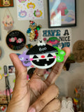 BOO Pumpkin Clown Magnet