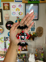 Feeling Batty Pumpkin Clown Wall Hanging