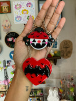 Freakin Bats Pumpkin Clown Wall Hanging