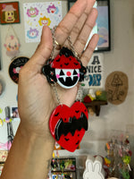 Freakin Bats Pumpkin Clown Wall Hanging