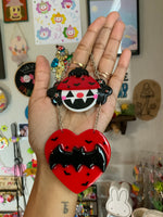 Freakin Bats Pumpkin Clown Wall Hanging