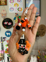 Ghost of You Pumpkin Clown Bag Charm