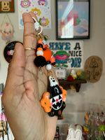 Ghost of You Pumpkin Clown Bag Charm
